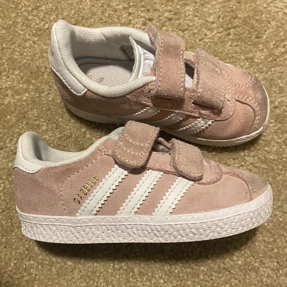 Toddler Gazelles Adidas size 6K
